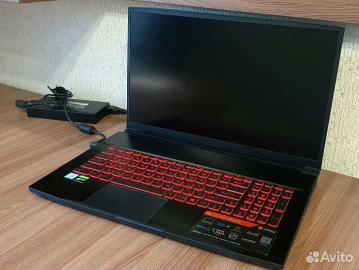 Игровой ноутбук msi gf75 thin 9rcx