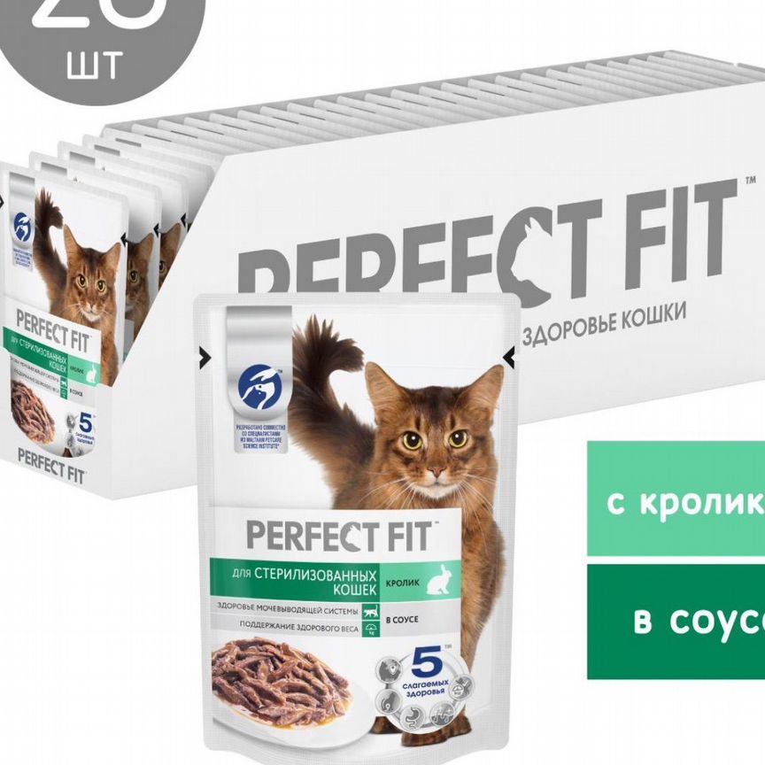 Корм для кошек Perfect Fit