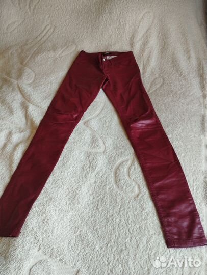 Кожаные джинсы. Подростковые