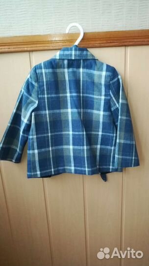 Пиджак с галстуком 80 размер(1,5 года)