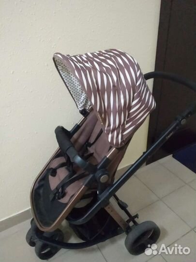 Детская коляска 3 в 1 трехколесная 2 в 1