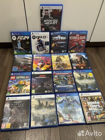 Диски для игровых приставок PS 4/5 28.04