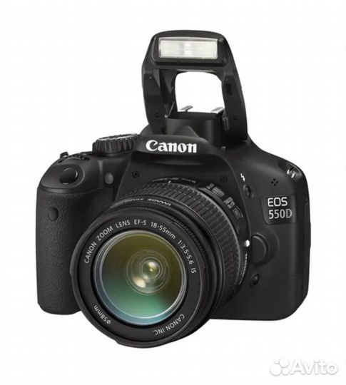 Фотоаппарат зеркальный Canon EOS 550D kit + доп