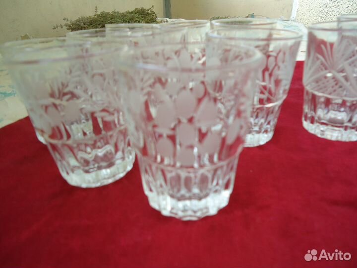 Стопки хрустальные СССР