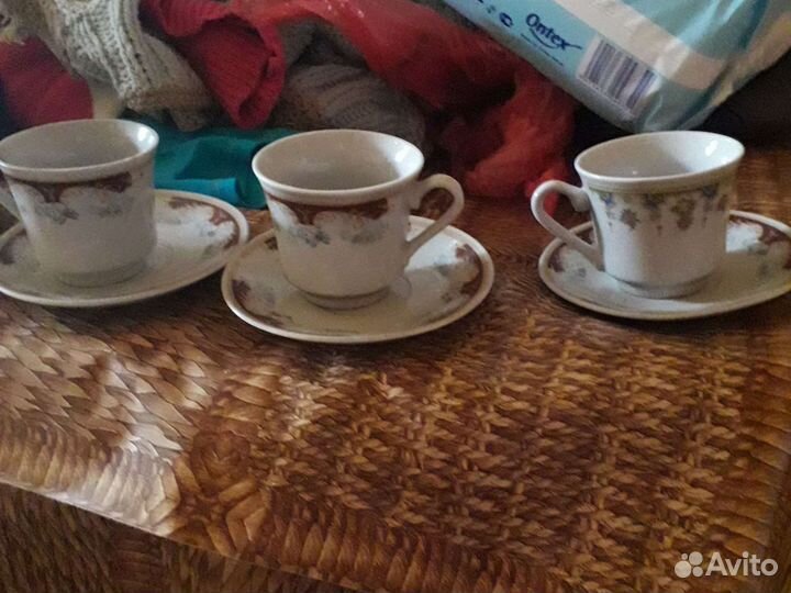 Чашка с блюдцем