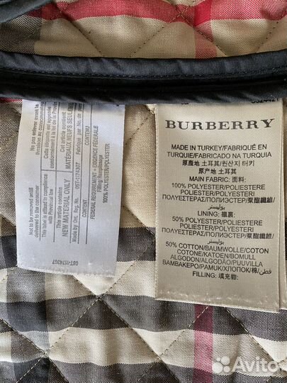 Burberry куртка