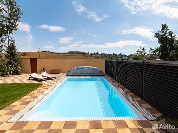 Пластиковый бассейн