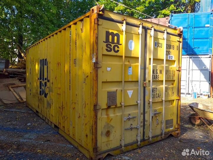 Морской контейнер 20 футов бу в наличии
