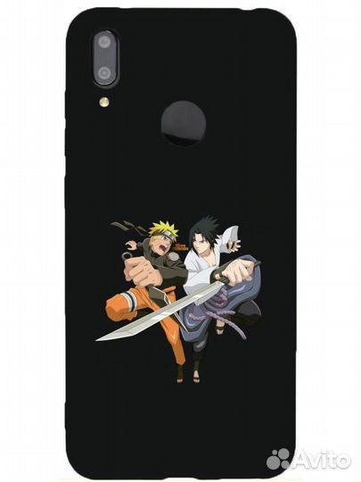 Чехол накладка Huawei y7 Наруто