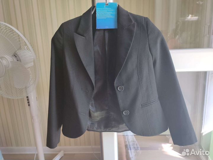 Пиджак Нина Онилова для первоклашки 128 р