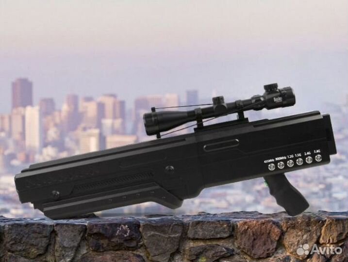 Антидроновое ружье Гарпия 120w 6-ти канальная