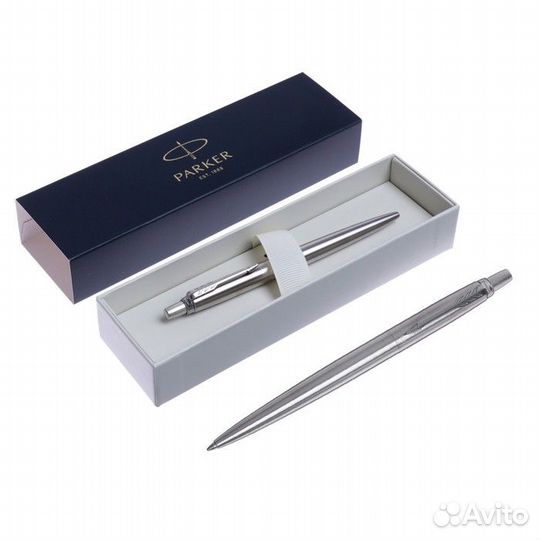Ручка шариковая Parker Jotter Core Stainless Steel