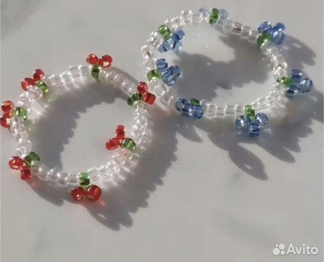 Кольцо из бисера