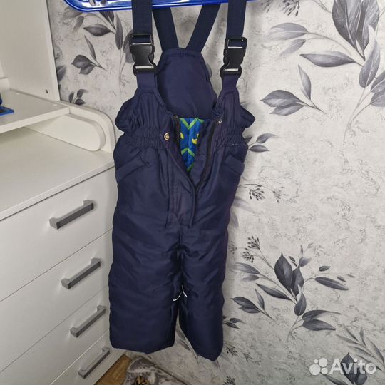 Зимний комбинезон для девочки 86