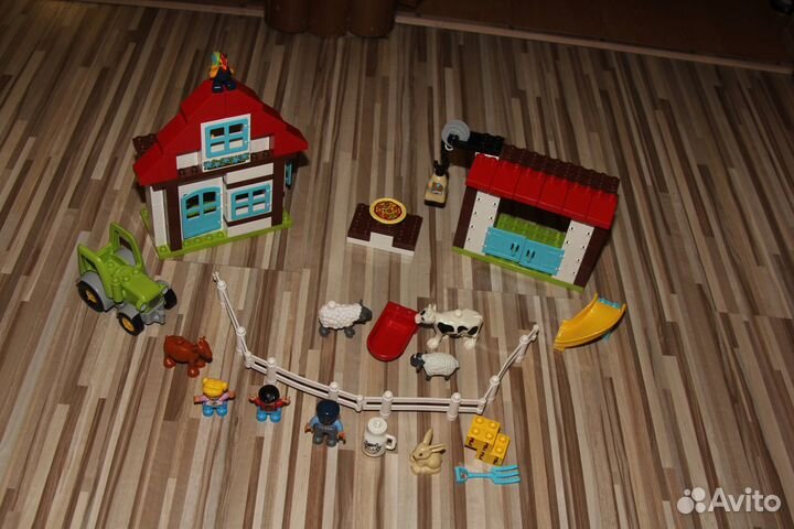 Lego duplo 10869 День на ферме + 10870+10867 Ти