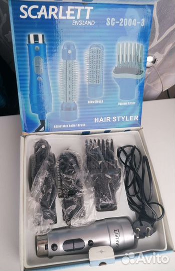 Фен scarlett с насадками