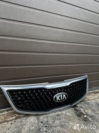 Решетка радиатора kia sorento xm рестайлинг
