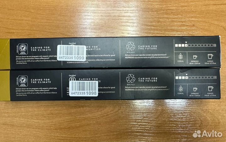 Капсулы nespresso