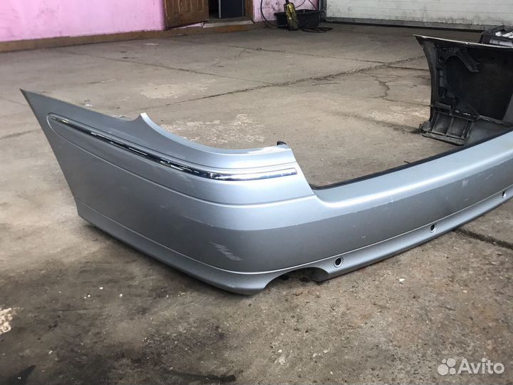 Мерседес w211 бампер задний