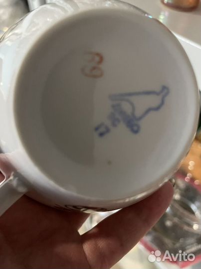 Фарфор ссср. Чайные пары