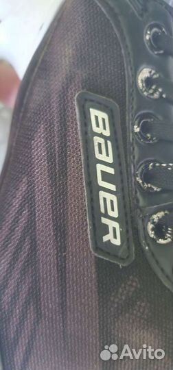 Хоккейные коньки bauer размер 33,5
