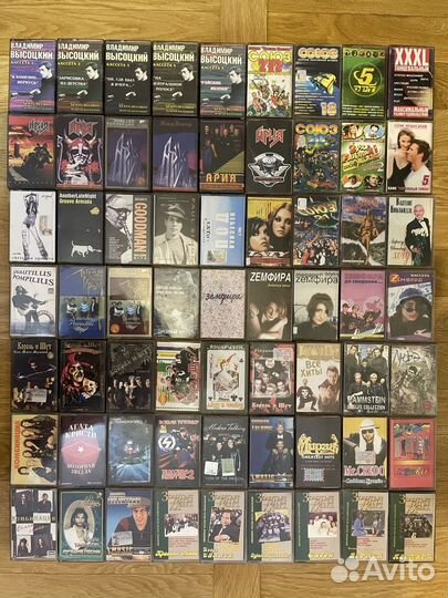 Кассеты с записью совестская и иностранныя эстрада