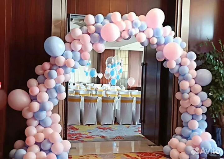 Гелиевые шары, фотозона