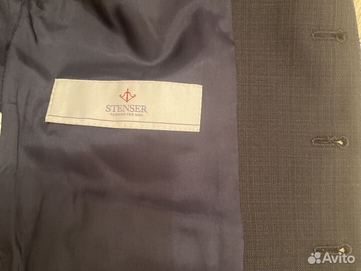 Жилет школьный для мальчика темно-серый 30/134