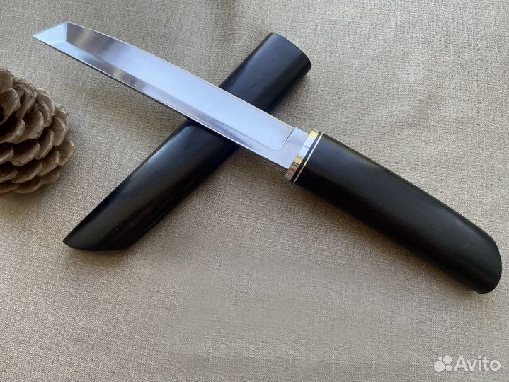Японский нож большой сталь 95Х18