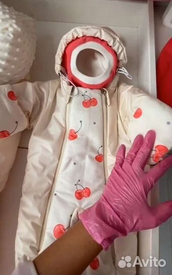 Конаверт на выписку для девочки