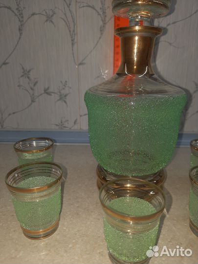 Графин и стопки СССР