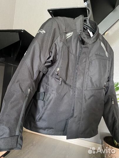 Мотокуртуа черная L (LS2 phase MAN jacket)