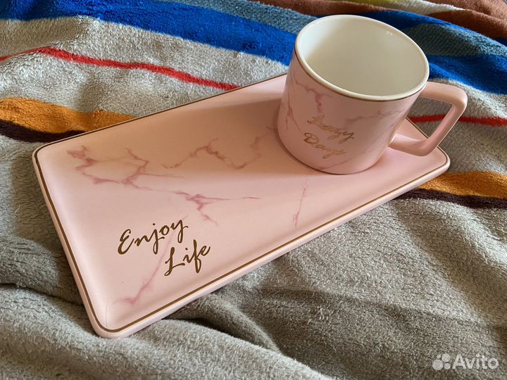 Кружка с подставкой