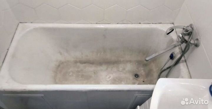 Реставрация ванн жидким акрилом.Без посредников