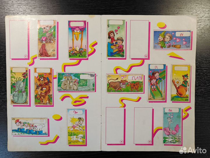 Альбом Кукуруку с наклейками из 90х
