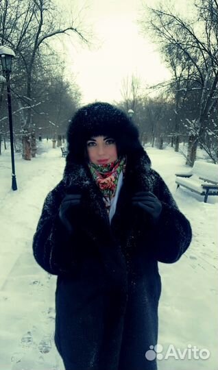 Искусственная шуба под норку H&M