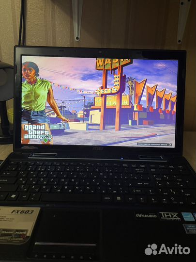 Ноутбук msi fx603