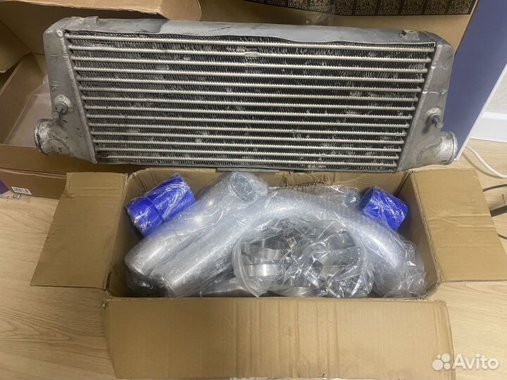 Интеркулер Blitz + новый пайпкит jzx 90-100