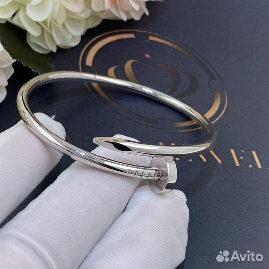 Браслет Cartier Juste un Clou из белого золота