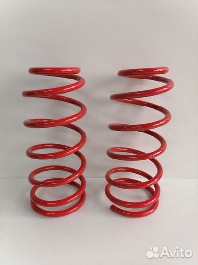 Пружины задние с занижением -30 мм Hyndai Solaris