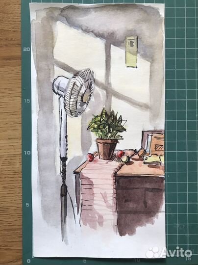 Акварельные зарисовки (маленький формат)