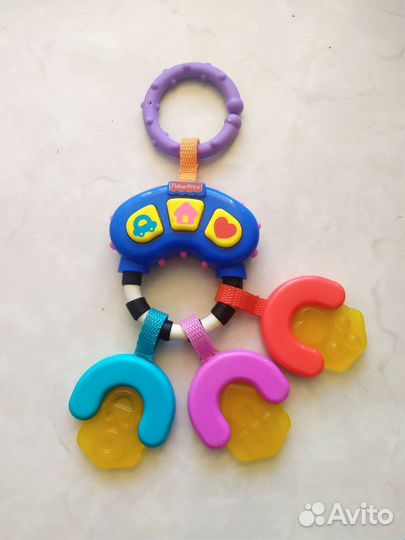 Игрушка погремушка прорезыватель Fisher-Price