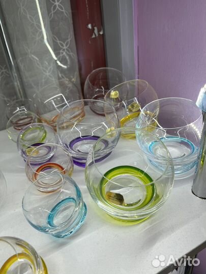 Стаканы для виски хрусталь чехия