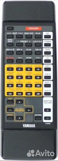 Пульт аналог Yamaha VT06460 для усилителя