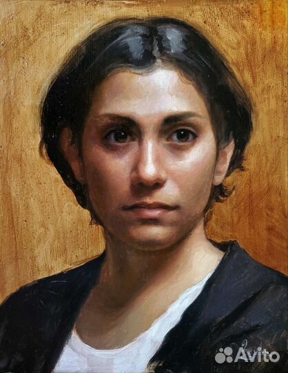 Картина маслом портрет