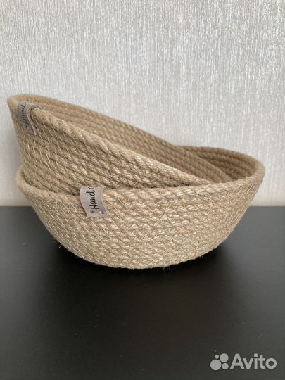 Корзинки из джута