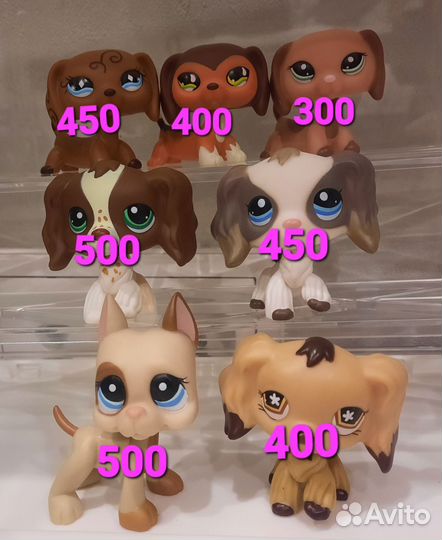 Lps таксы спаниэли доги