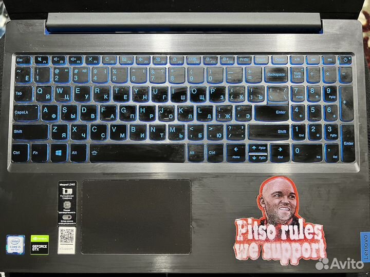 Ноутбук lenovo ideapad L340-15IRH gaming