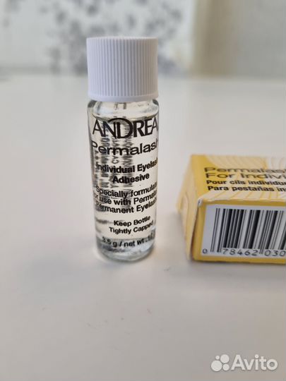 Клей для накладных ресниц пучков Andrea