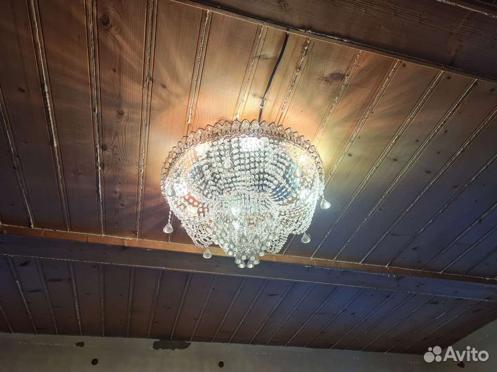 Люстра хрустальная